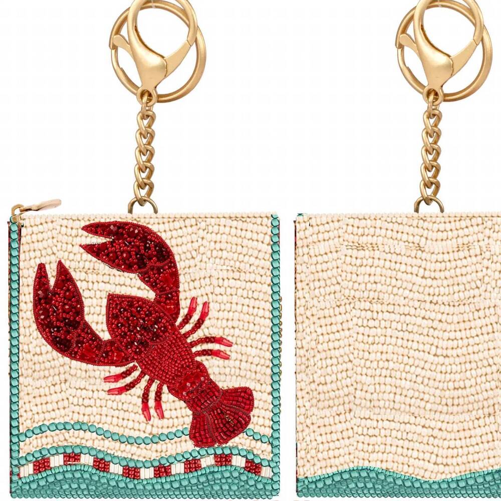 NEW MARY FRANCES women's coin purse in crack me up